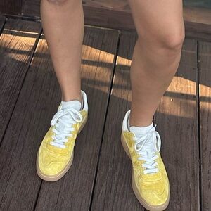 Coolway Yellow Blaze Goal Sneakers